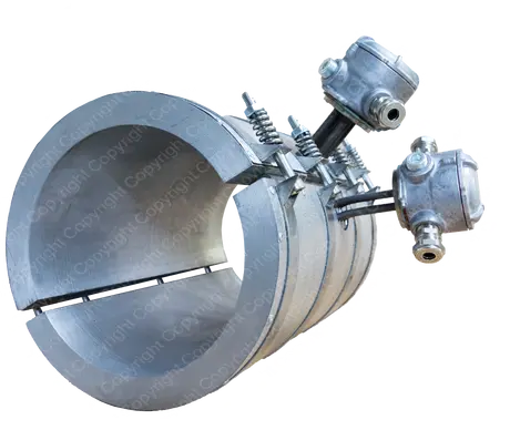 Aluminum Exproof Cast-in Barrel Heaters 
